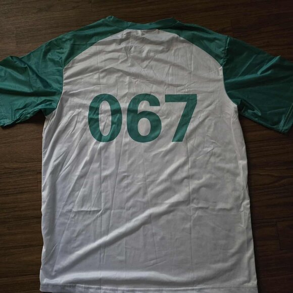 Size Large Player 067 Sae Byeok Squid Game Halloween Costume Pants Shirt Jacket - Picture 6 of 11